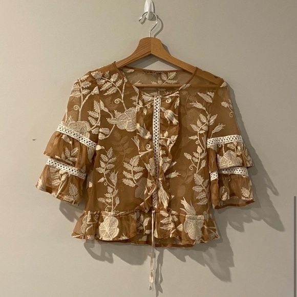 For Love and Lemons Emelia Top and Maxi skirt set - Picture 5 of 7